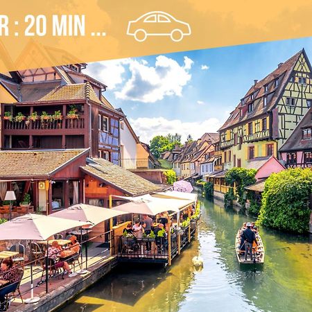 Chez Mamema, Maison Alsacienne Route Des Vins キンツアイム エクステリア 写真