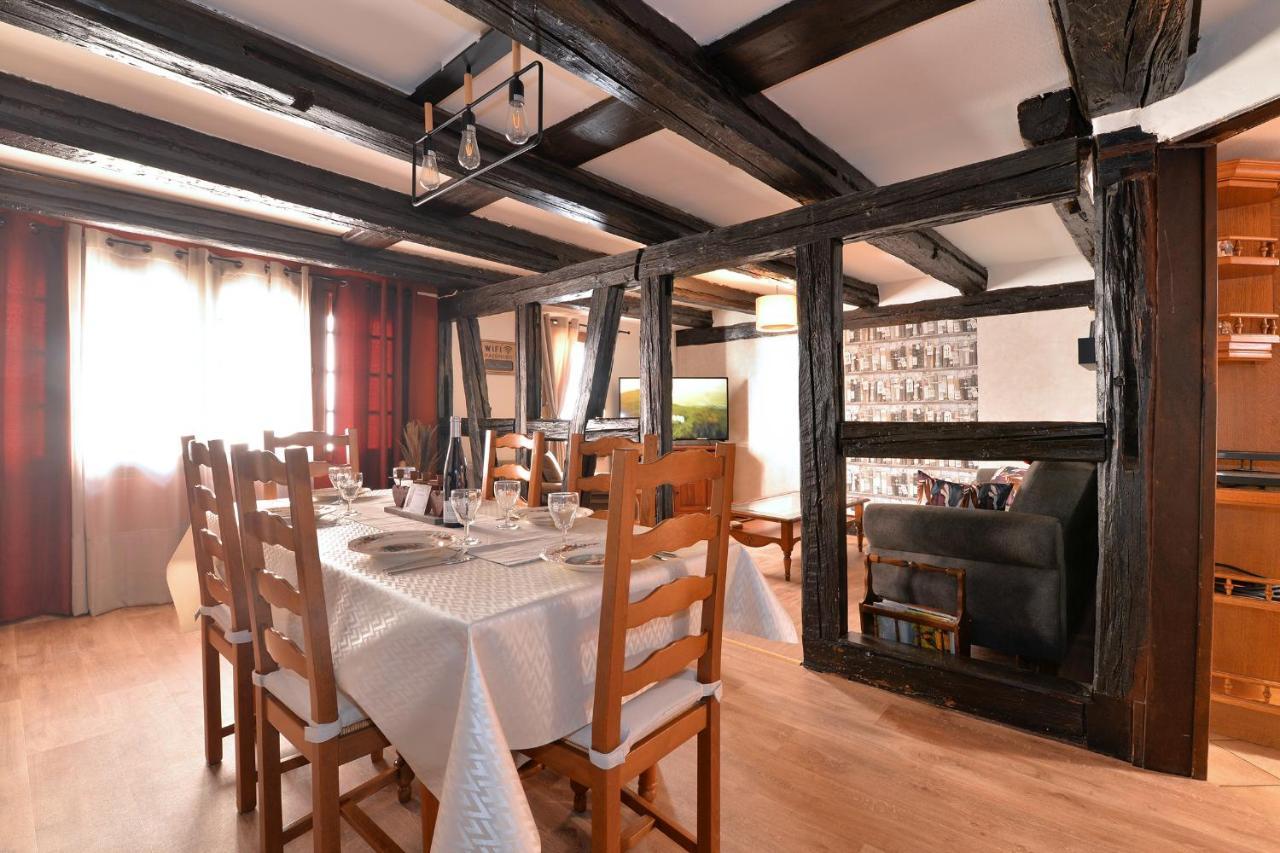 Chez Mamema, Maison Alsacienne Route Des Vins キンツアイム エクステリア 写真