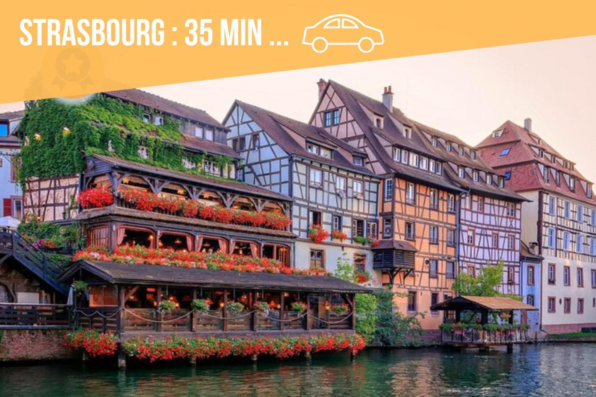 Chez Mamema, Maison Alsacienne Route Des Vins キンツアイム エクステリア 写真